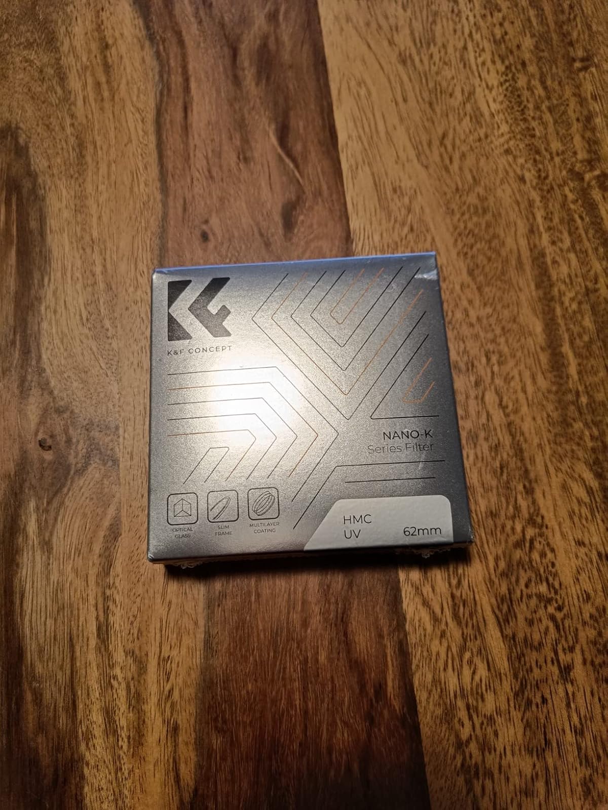 K&F Concept K シリーズ 62MM MCUV Pro UV フィルター